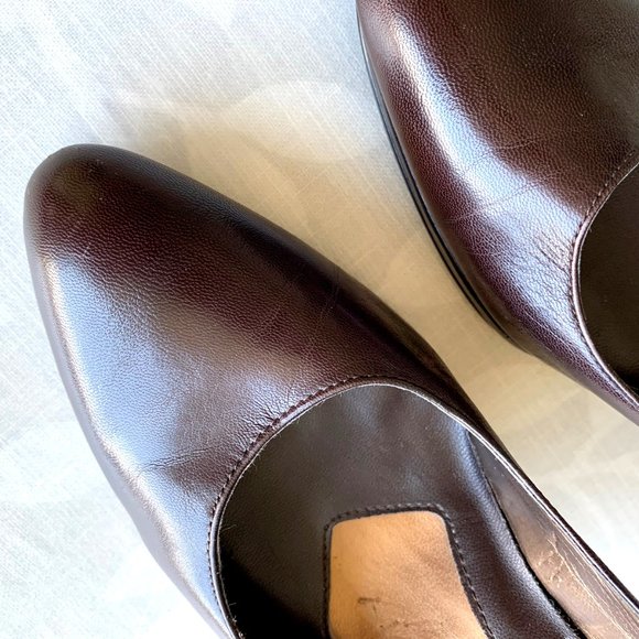 BANDOLINO brown slip-on stiletto pumps - Picture 5 of 8